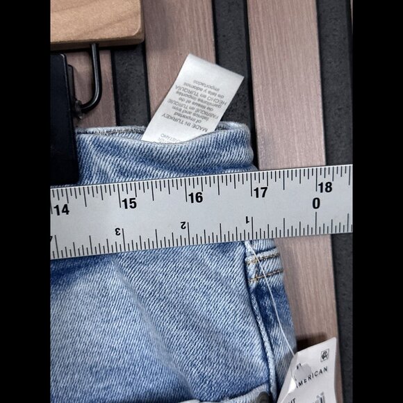 New Good American Jean 16 Women Blue Indigo Good Classic Skinny High Rise Frayed - Picture 3 of 9